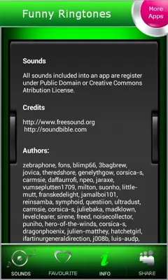 Funny Ringtones android App screenshot 0