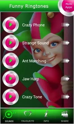 Funny Ringtones android App screenshot 3